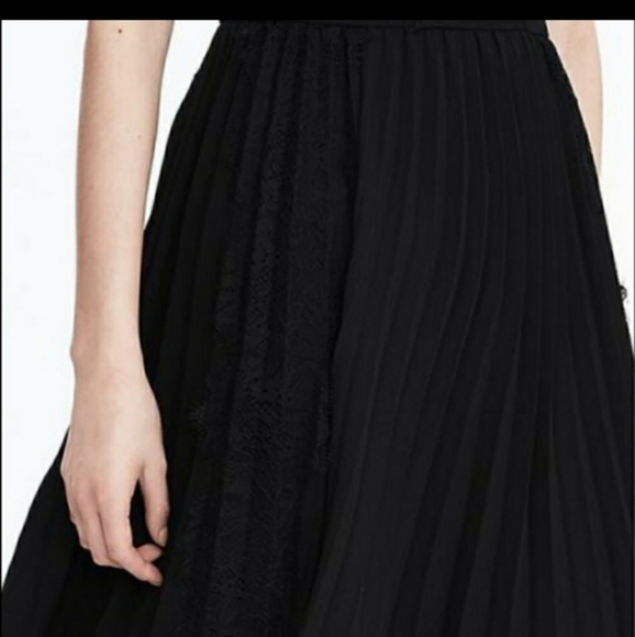 Banana Republic black dress with lace detailing - Picture 2 of 4